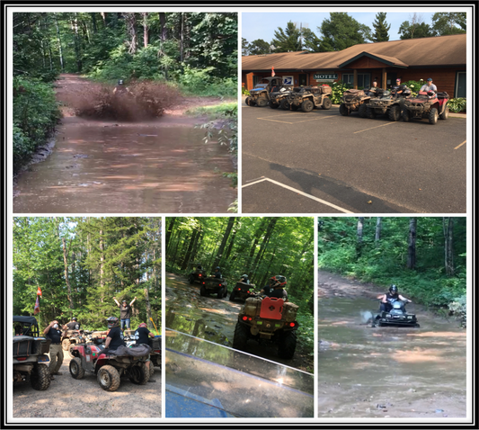 ATV Riding in groups 