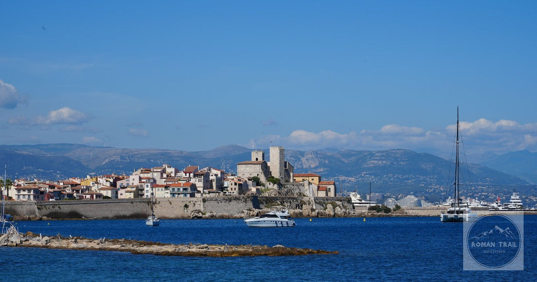 The old town and marina at Antibes, France