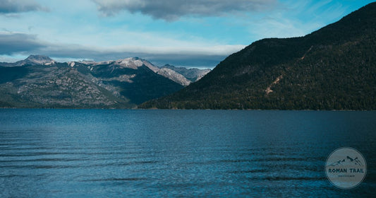 Nahuel Huapi Lake and the surrounding mountains at Bariloche, Argentina