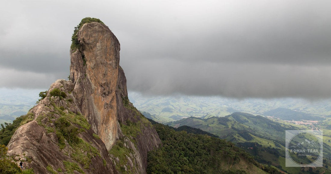 Stunning view of Pedra do Baú surrounded by clouds in Campos do Jordão, Brazil. Perfect for nature enthusiasts.