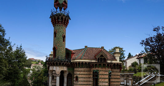 El Capricho de Gaudi at Comillas, Spain