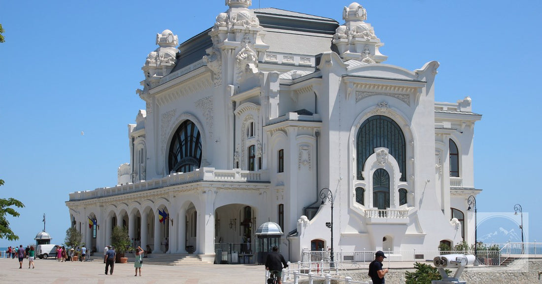 The historic Casino at Constanta, Romania, on the Black Sea