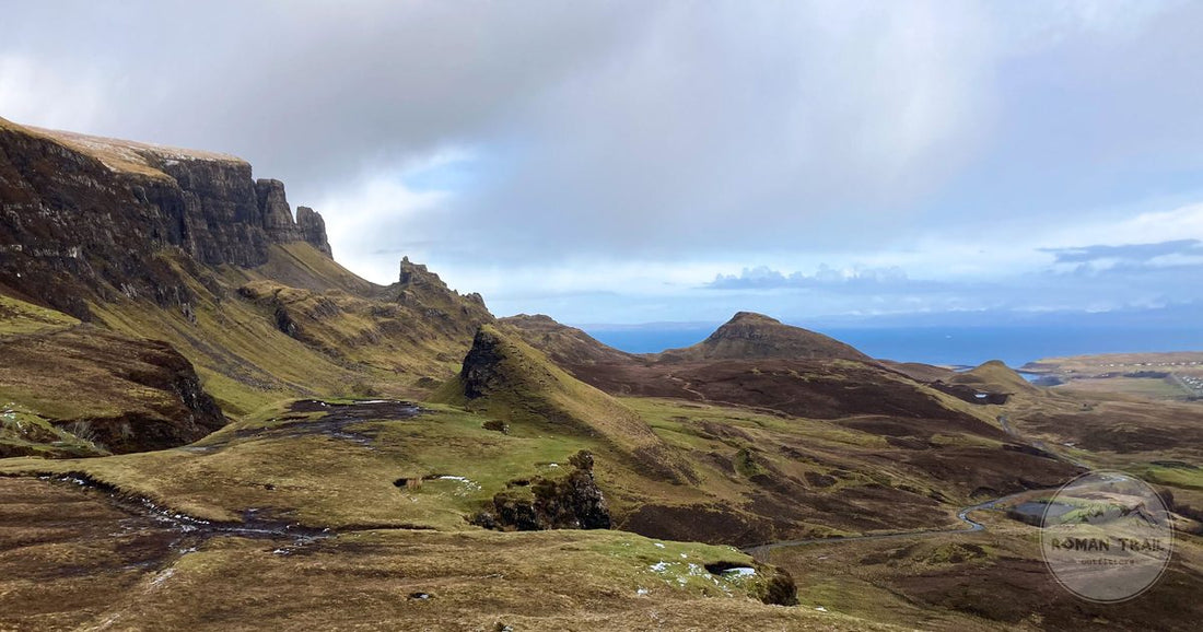 The Quiraing landslip on the Isle of Skye, Scotland
