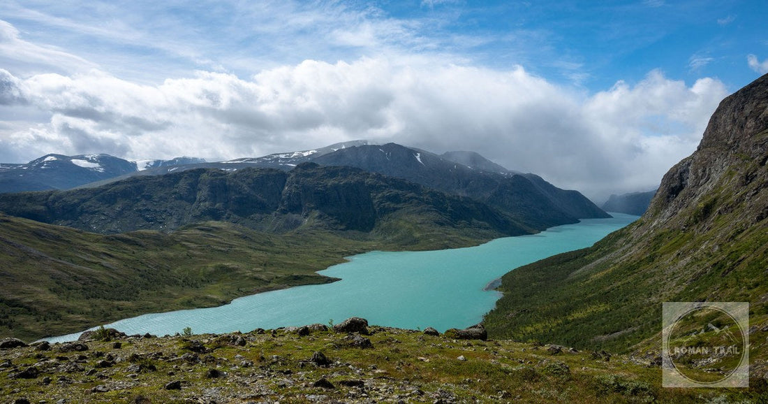 Gjende Lake in Jotunheimen National Park, Norway