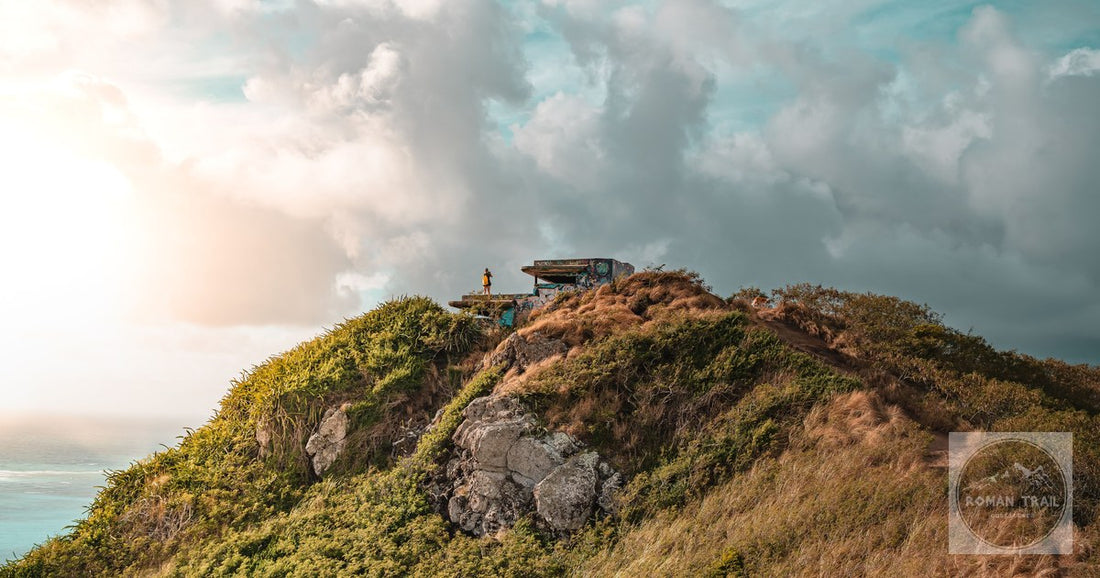 Explore the breathtaking Lanikai Pillbox Hike with stunning ocean views in Kailua, Hawaii.
