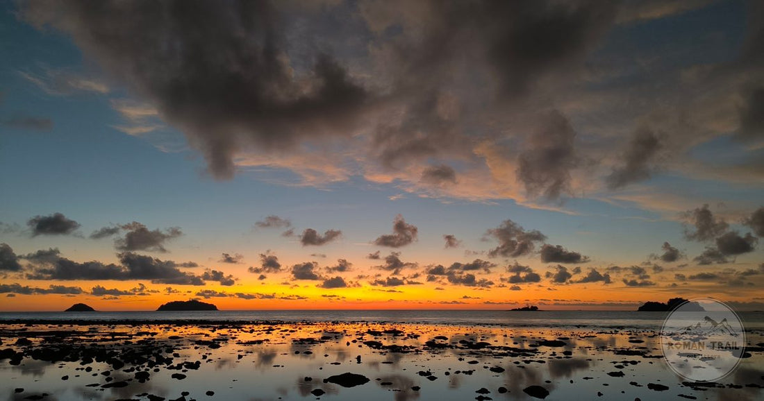 Sunset over Koh Samui, Thailand
