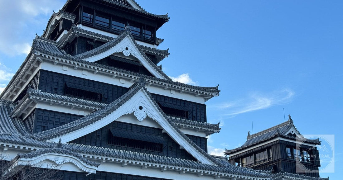 Kumamoto Castle and its traditional architecture, Kyushu, Japan