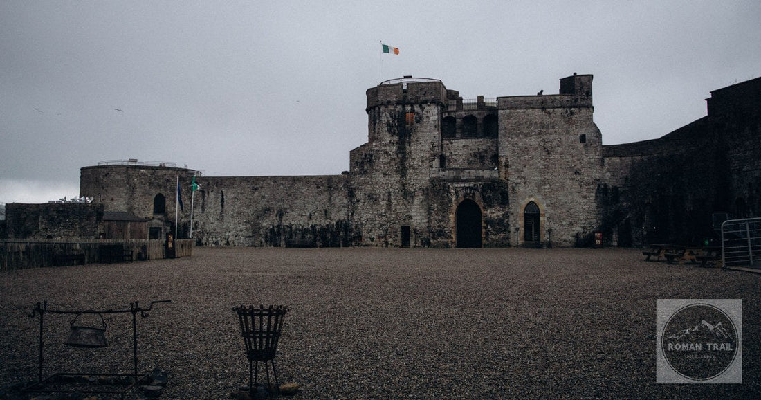 King John's Castle on the Shannon in Limerick, Ireland