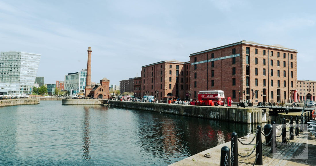 The Royal Albert Dock on the Liverpool waterfront, England