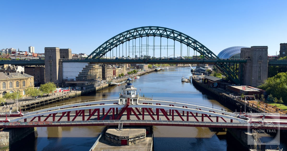 The Tyne Bridge across the River Tyne at Newcastle upon Tyne, England