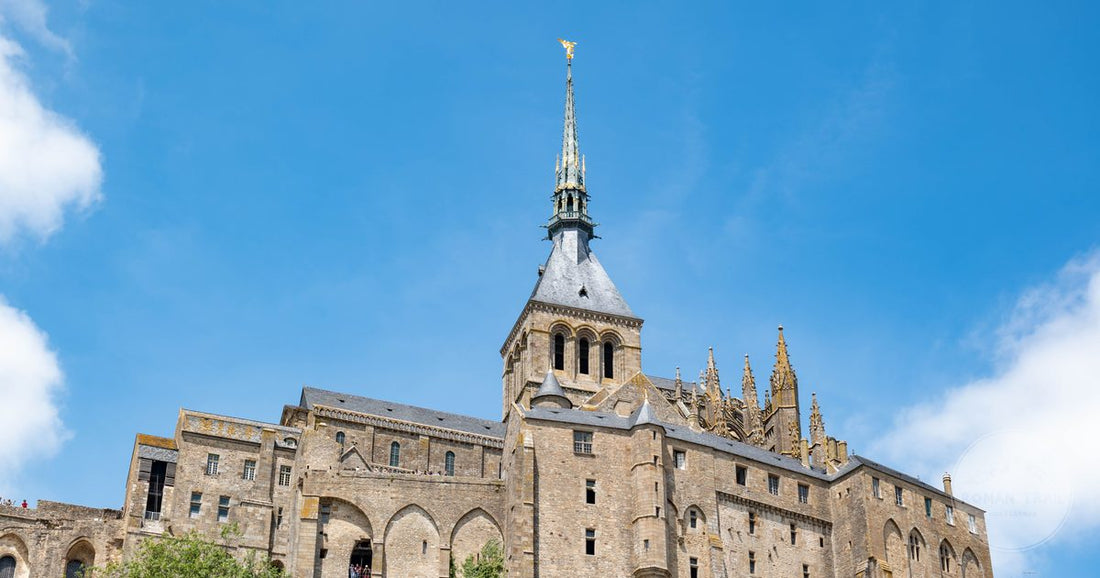 Mont Saint-Michel and its abbey in Normandy, France