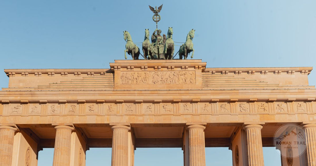 Berlin packing list for women, the Brandenburg Gate at sunset Germany