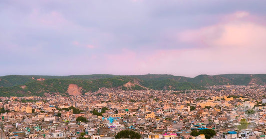 Jaipur packing list for women, the Pink City of Rajasthan at sunset India