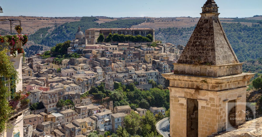 Ragusa Ibla and its baroque rooftops, Sicily