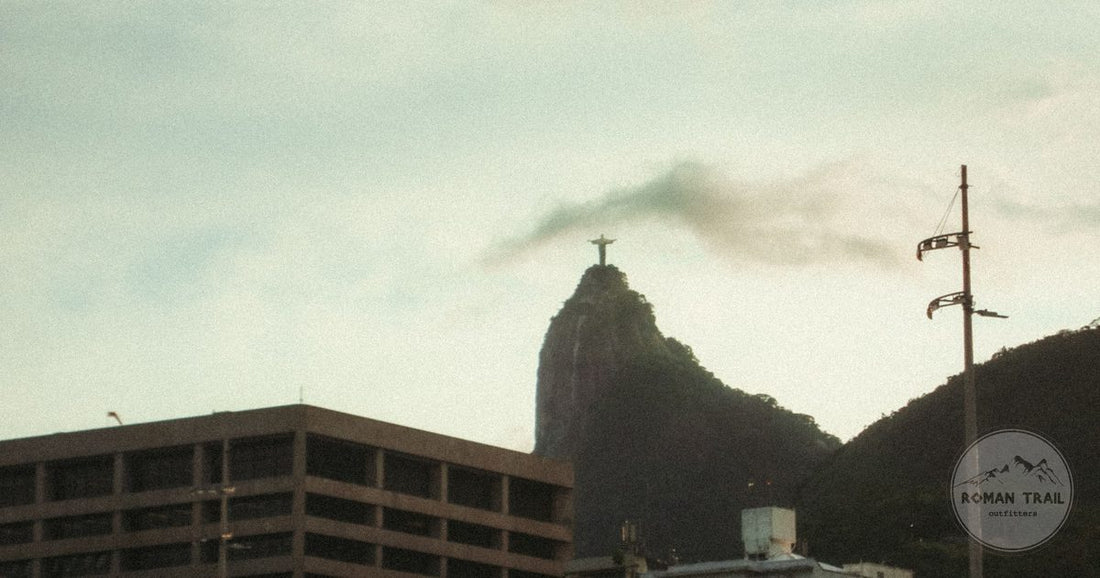 Christ the Redeemer on Corcovado above Rio de Janeiro, Brazil