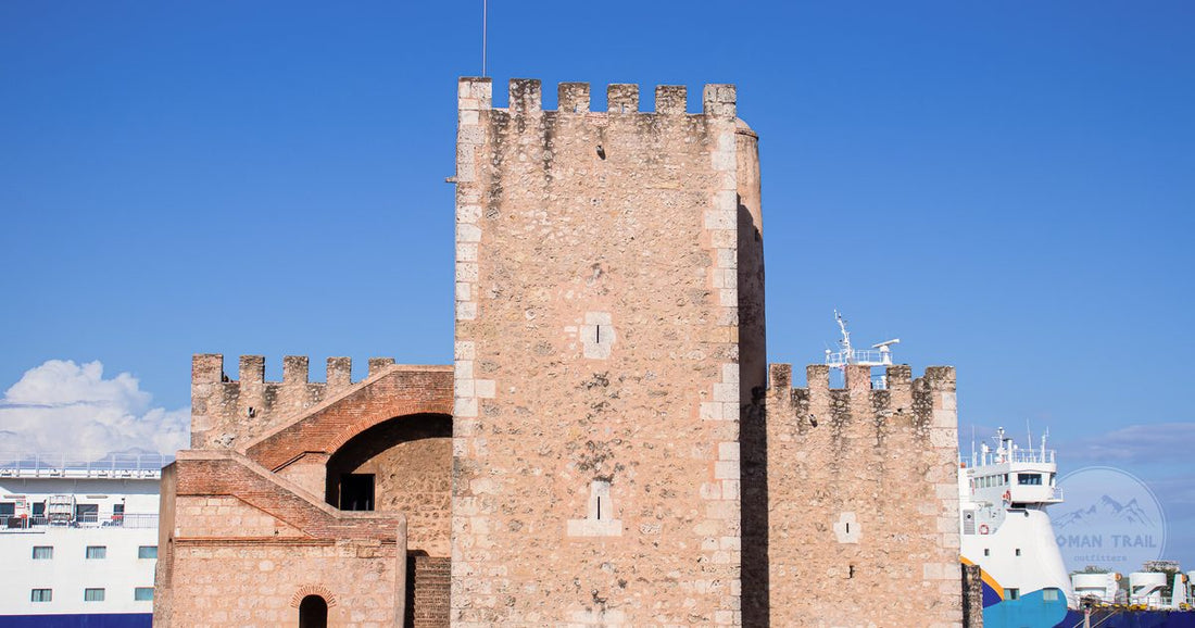 The stone walls of Fortaleza Ozama under a clear sky in Santo Domingo