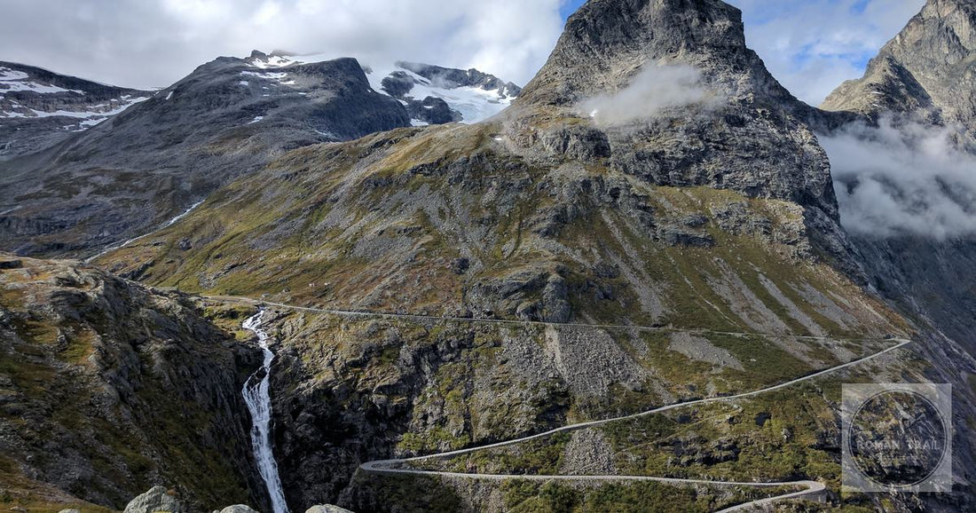 The hairpins of the Trollstigen mountain pass, Norway