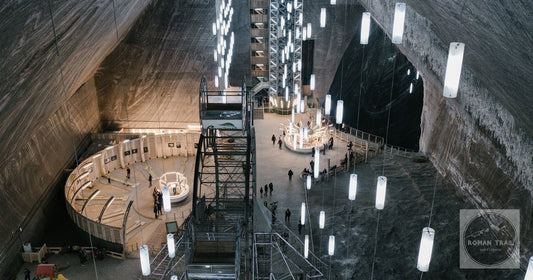 Rudolf Hall in the Salina Turda salt mine in Romania