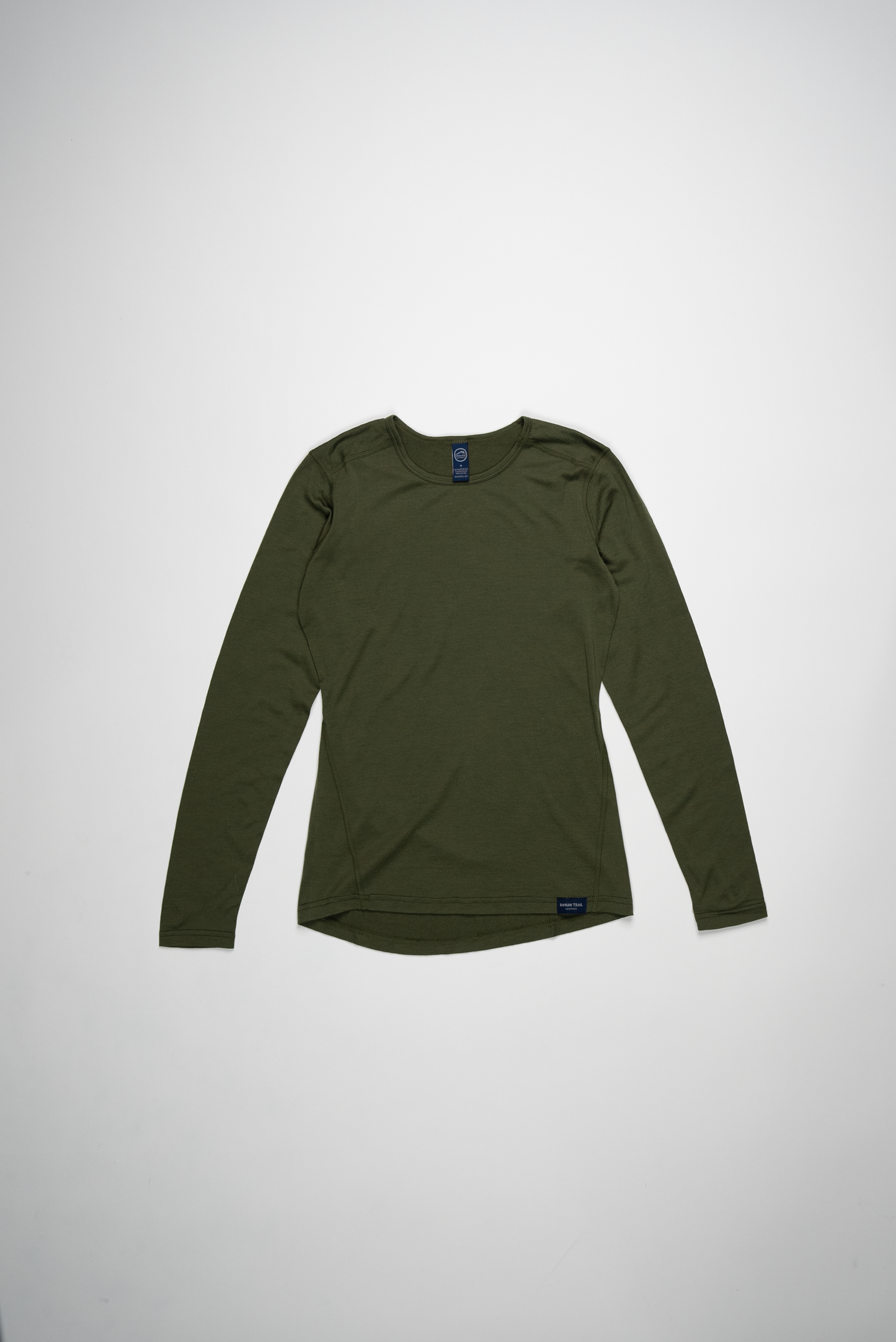 Merino Wool Women's Long Sleeve Top | Crew Neck Shirt