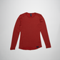 Merino Wool Women's Long Sleeve Top | Crew Neck Shirt