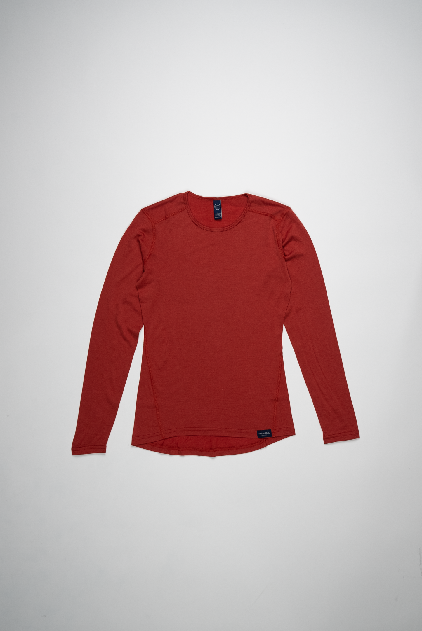 Merino Wool Women's Long Sleeve Top | Crew Neck Shirt
