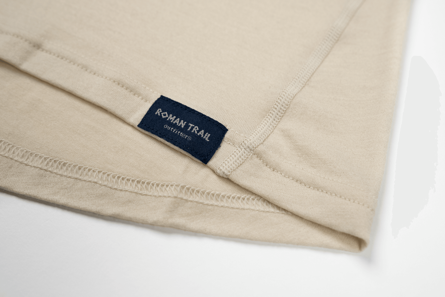 Merino Wool Women's Long Sleeve Top | Crew Neck Shirt  | Cloud Cream