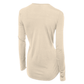 Merino Wool Women's Long Sleeve Top | Crew Neck Shirt  | Cloud Cream