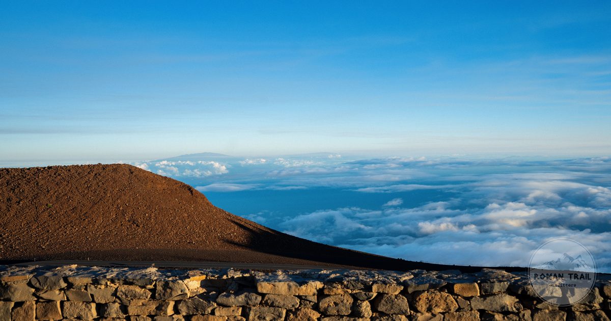 Above the clouds at the summit of Mauna Kea, Hawaii
