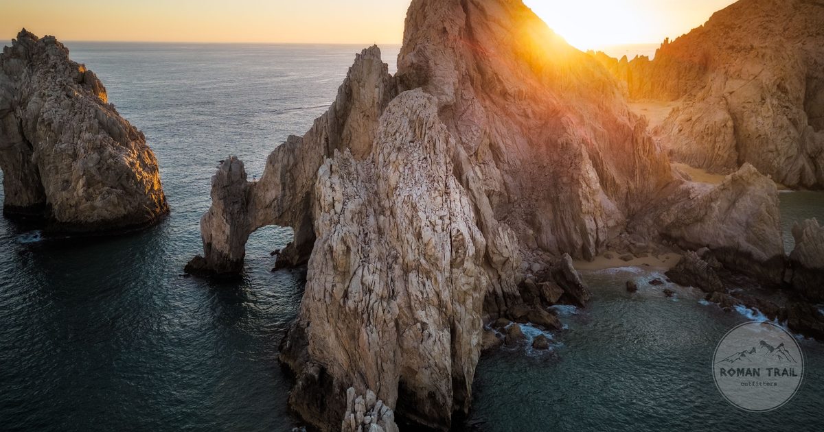 The Land's End rocks at sunset, Cabo San Lucas, Mexico