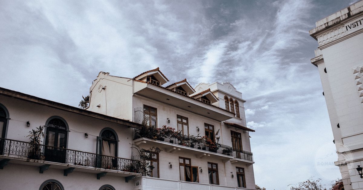 Colonial buildings in Casco Viejo, Panama City, Panama