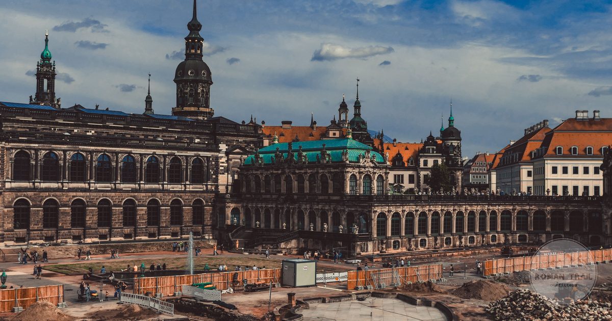 The Zwinger palace in Dresden, Germany