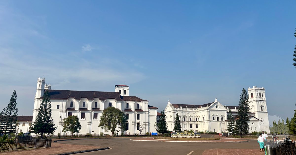 Se Cathedral in Old Goa, India