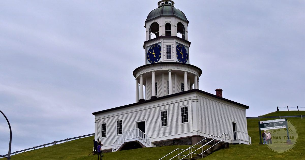 The Halifax Town Clock on Citadel Hill, Nova Scotia, Canada