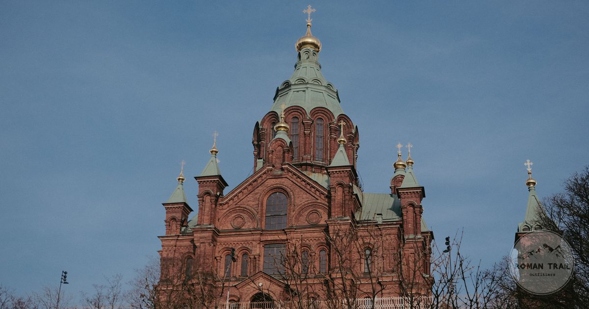 The Uspenski Cathedral in Helsinki, Finland