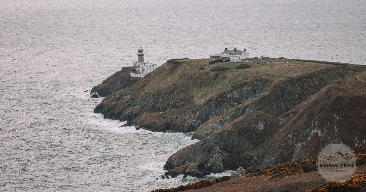 Baily Lighthouse on Howth Head near Dublin, Ireland