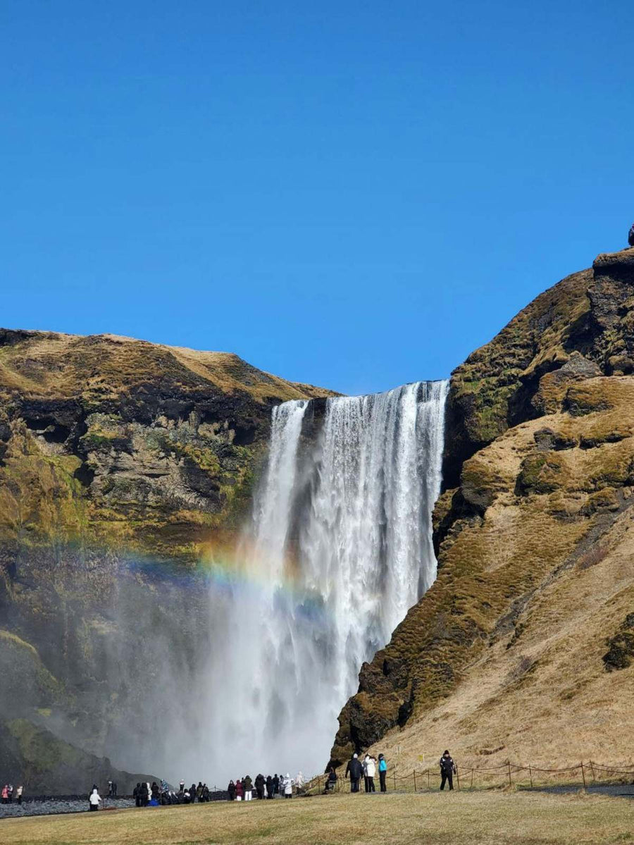 Waterfall hiking in Iceland, one of the highlights for women travelers