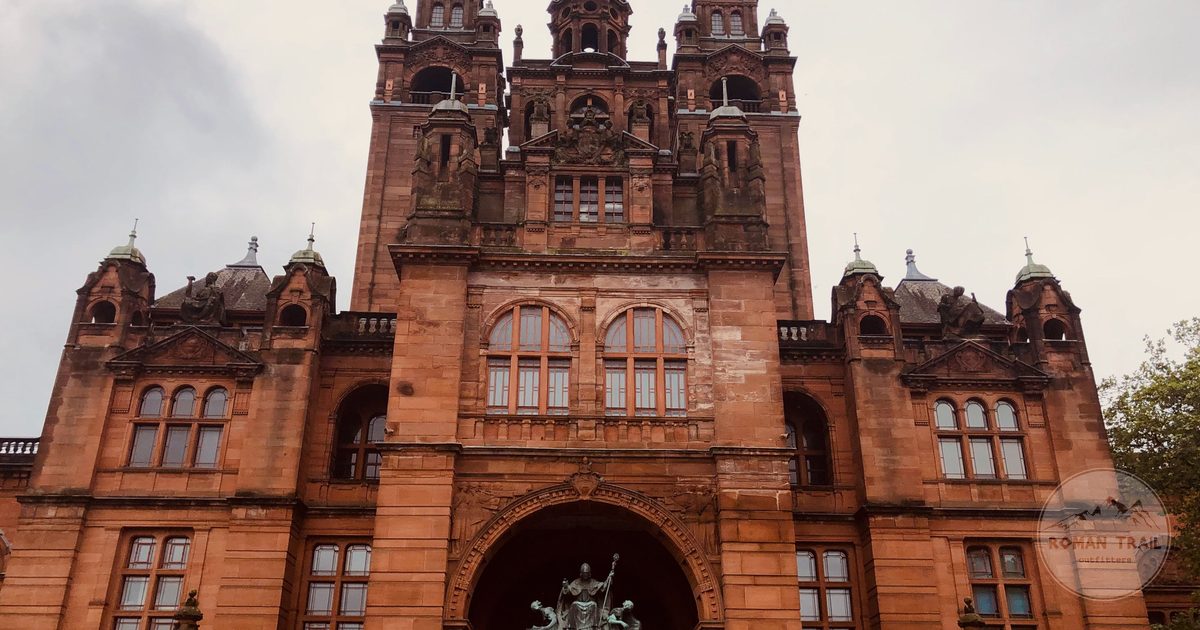 Facade of the Kelvingrove Art Gallery and Museum, Glasgow, Scotland
