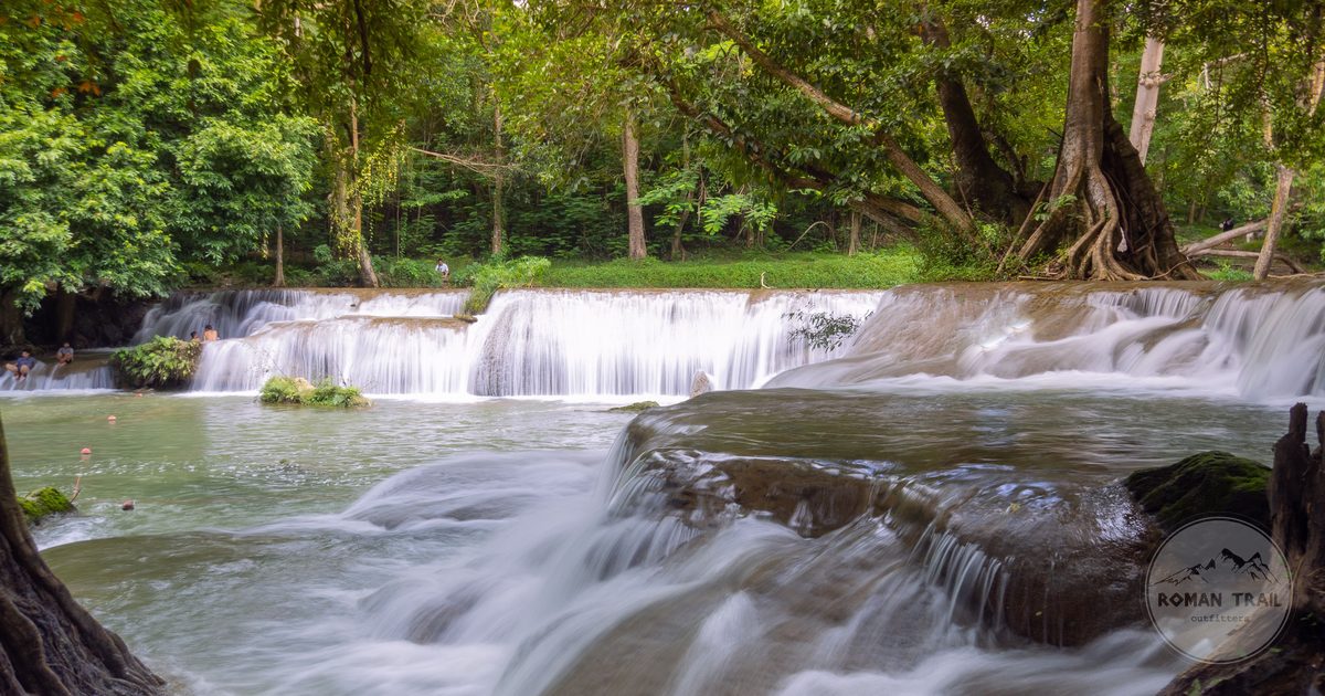 A waterfall at Chet Sao Noi National Park, Saraburi, Thailand