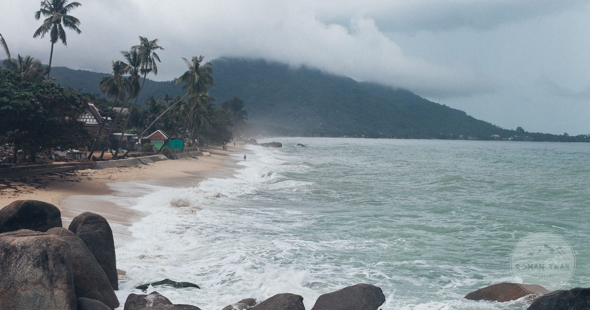 Tropical beach on Koh Samui, Thailand