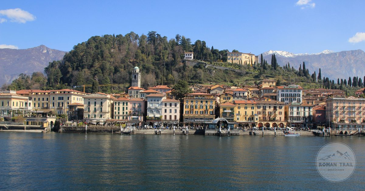 The historic waterfront of Bellagio on Lake Como, Italy