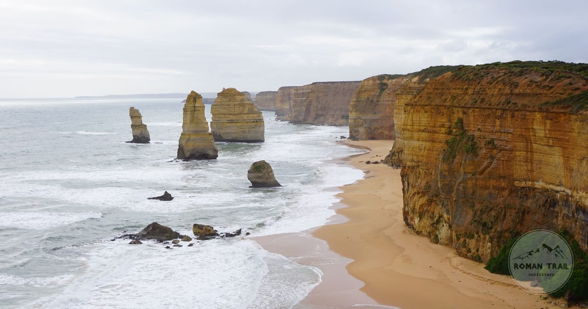 Coastal landscape of the Twelve Apostles, Victoria, Australia