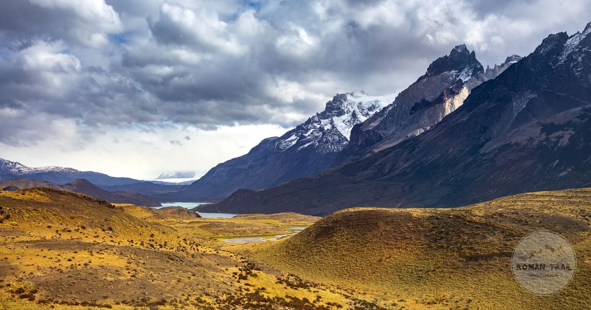 Torres del Paine under a dramatic Patagonian sky, Chile