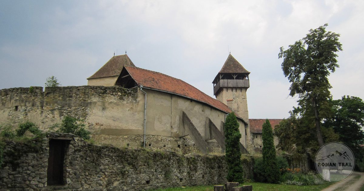 The medieval fortified church at Câlnic, Romania, a UNESCO World Heritage Site