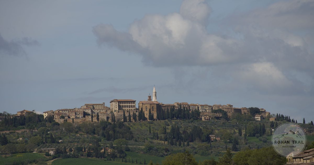 The Renaissance town of Pienza in Tuscany, Italy