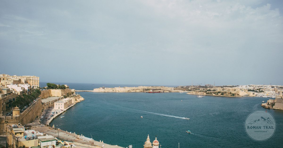 The Grand Harbour and historic buildings of Valletta, Malta